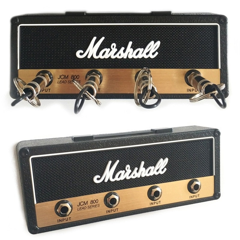 Rack Amp Vintage Guitar Amplifier Key Holder Jack Rack 2.0 Marshall JCM800 Marshall Key Holder Guitar Key Home decoration