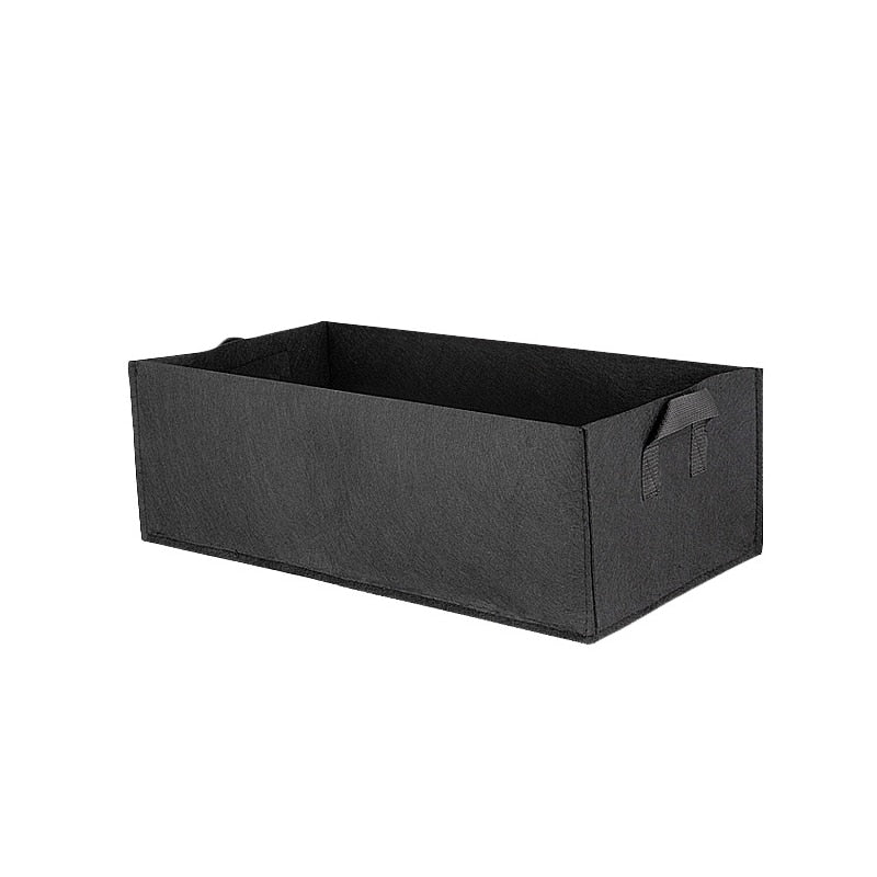 Square Felt Garden Growing Bags Planter Bag Vegetable Flower Aeration Planting Pot Container Garden Pot Garden Supplies
