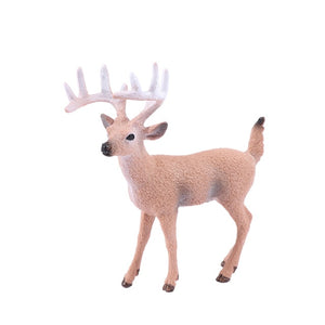 1 Pcs Figurines Reindeer Home Desktop Decoration Xmas Gift Christmas Decoration Crafts Figurines Home Garden Decor